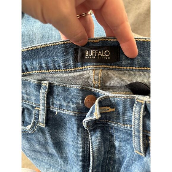 Buffalo David Bitton Distressed Faith Mid Rise Skinny Jeans size 29 - Picture 8 of 8